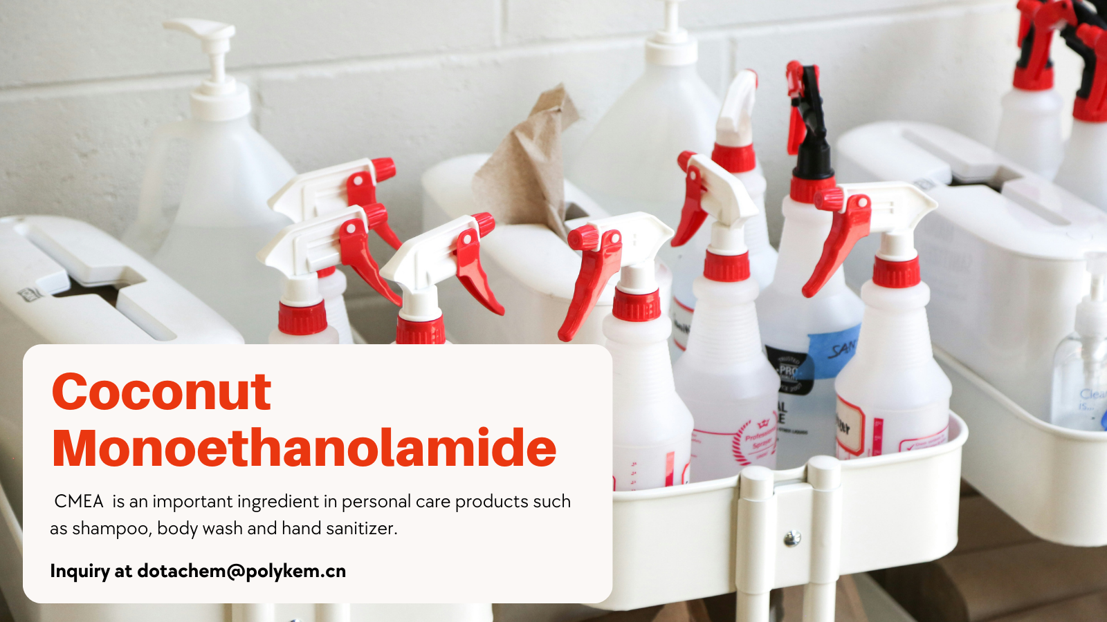 Mihin kookosmonoetanoliamidia (CMEA) käytetään?