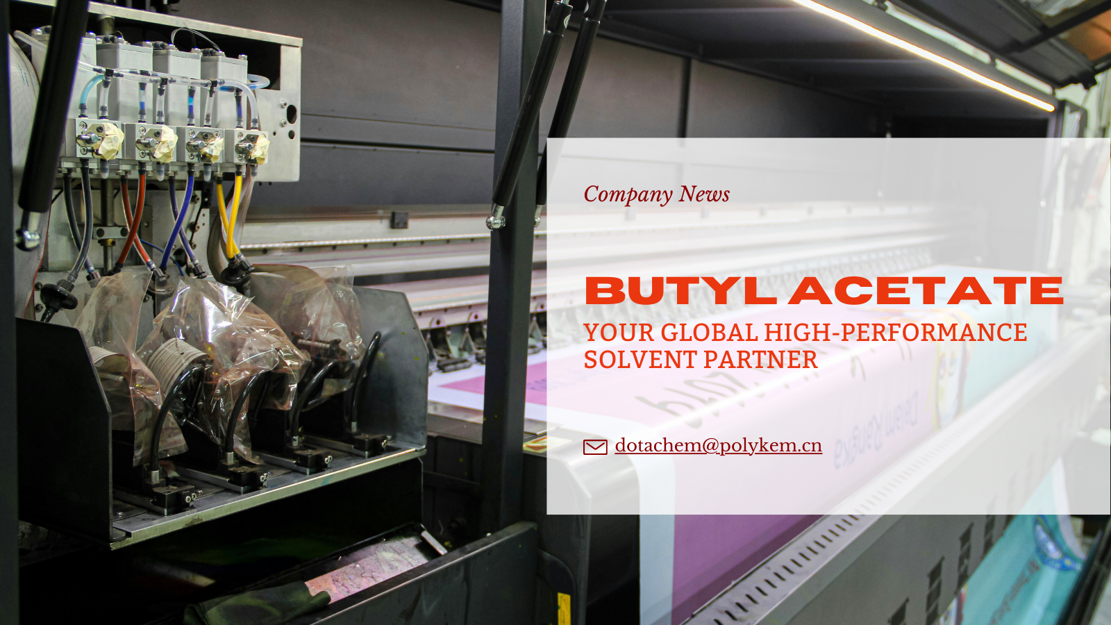 Dotachem Butyyliasetaatti: Maailmanlaajuinen korkean suorituskyvyn liuotinkumppanisi