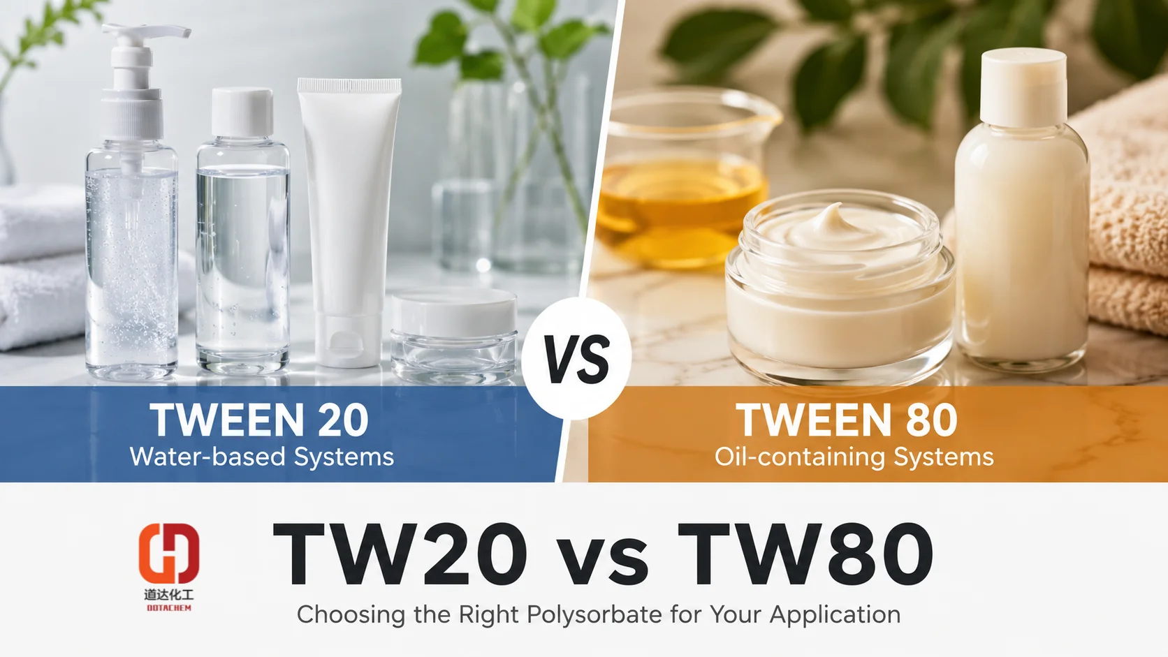Tween 80 vs Tween 20: Tärkeimmät erot ja sovelluksen valinta