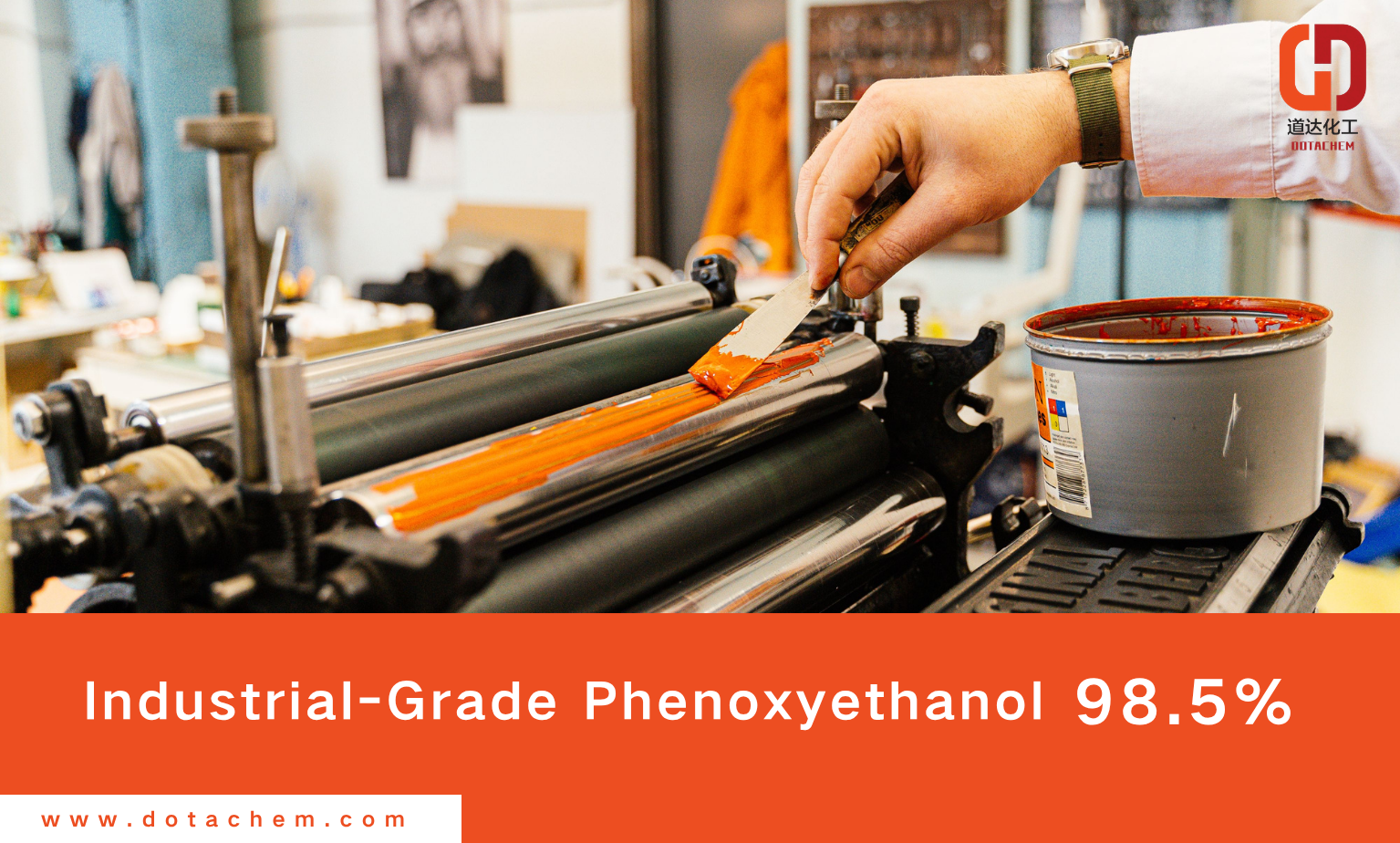 Dotachem Industrial Grade Phenoxyethanol 98,5 %: Ominaisuudet ja sovellukset